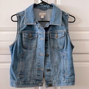Ann Taylor Loft, Denim Vest